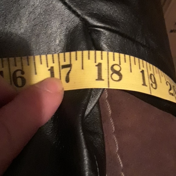 Worthington ladies black leather jacket - Picture 6 of 8